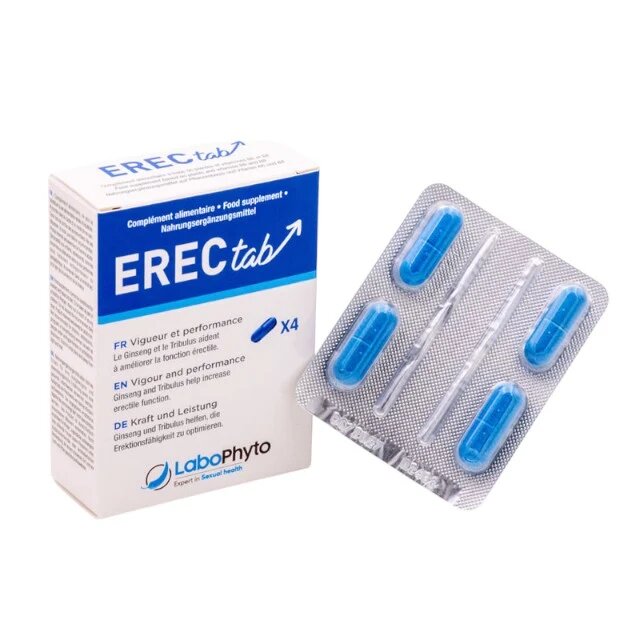 Labophyto Capsule ErectaB pentru erecție libidou și virilitate 4 capsule
