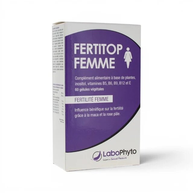 Labophyto Capsule FertiTop Femme pentru fertilitatea femeilor 60 buc