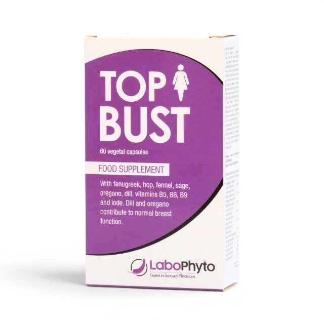 Labophyto Capsule TOPBUST pentru fermitate sâni 60 capsule