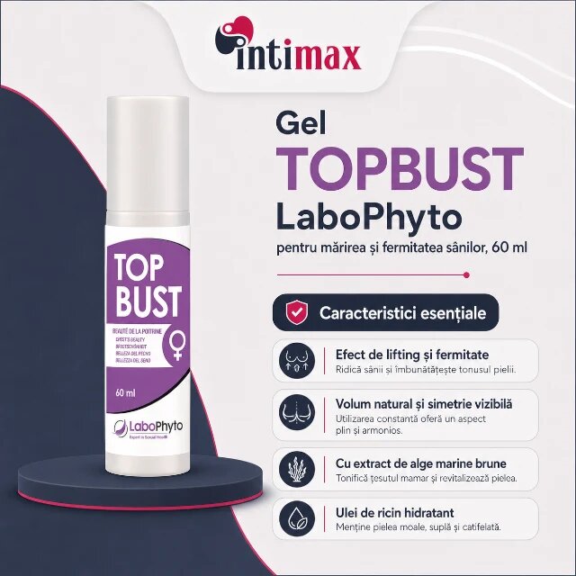 Labophyto Gel TOPBUST pentru mărirea și fermitatea sânilor 60 ml