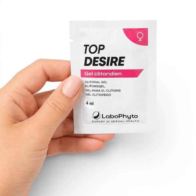 Labophyto Plicuri gel Top Desire pentru stimulare și orgasm intens acțiune rapidă 6 x 4 ml