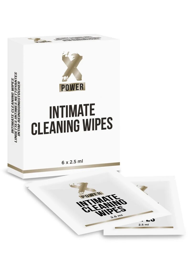 Labophyto Servetele intime naturale Intimate Cleaning Wipes Xpower pentru igiena sexuala 6 buc