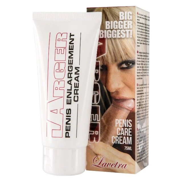 LAVETRA Cremă Larger Penis Care Cream pentru mărirea penisului și erecții puternice 75 ml