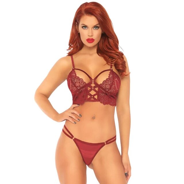 Leg Avenue Lenjerie Set 2 piese model 81577 roșu S/M