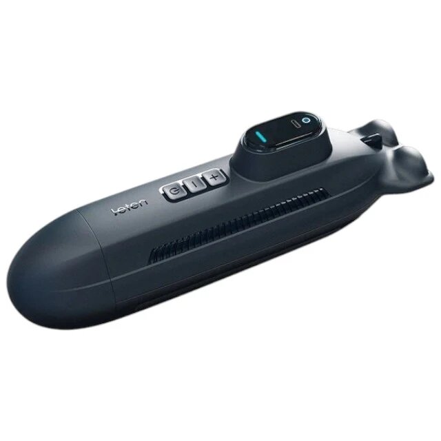 Leten Masturbator automat Submerge Thrusting Masturbator în formă de submarin funcție de penetrare automată gri
