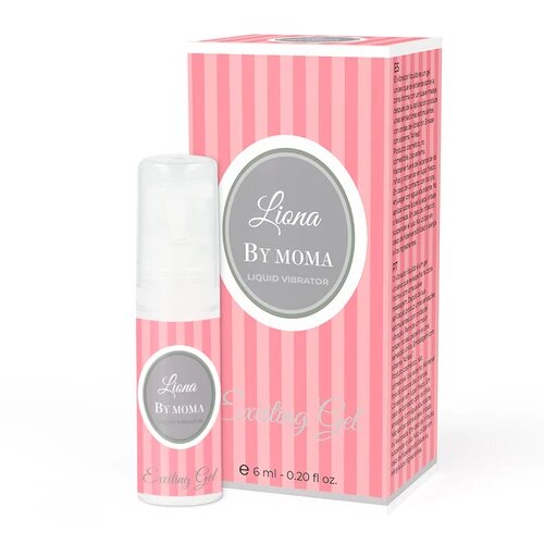 LIONA BY MOMA Gel stimulant EXCITING Liquid Vibrator pentru excitare rapida si stimularea clitorisului 6 ml
