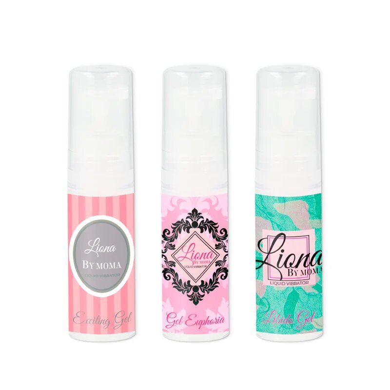 LIONA BY MOMA Gel stimulant EXCITING Liquid Vibrator pentru excitare rapida si stimularea clitorisului 6 ml