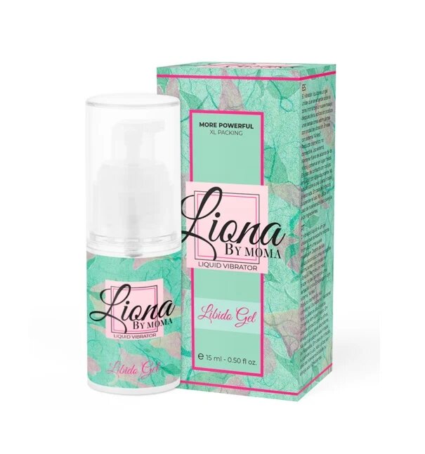 LIONA BY MOMA Gel stimulant LIBIDO Liquid Vibrator pentru cresterea libidoului si stimularea clitorisului 6 ml