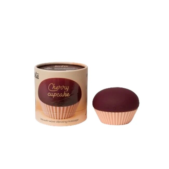 LOLA GAMES Jucarie sexuala Lola - Cherry Cupcake pentru stimularea clitorisului 10 moduri de vibrare rezistent la apa