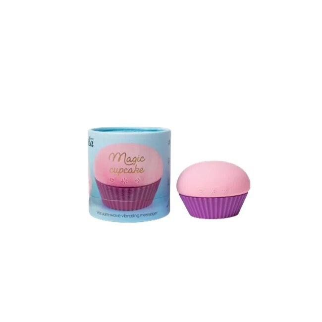 LOLA GAMES Jucarie sexuala Lola - Magic Cupcake pentru stimularea clitorisului 10 moduri de vibrare rezistent la apa