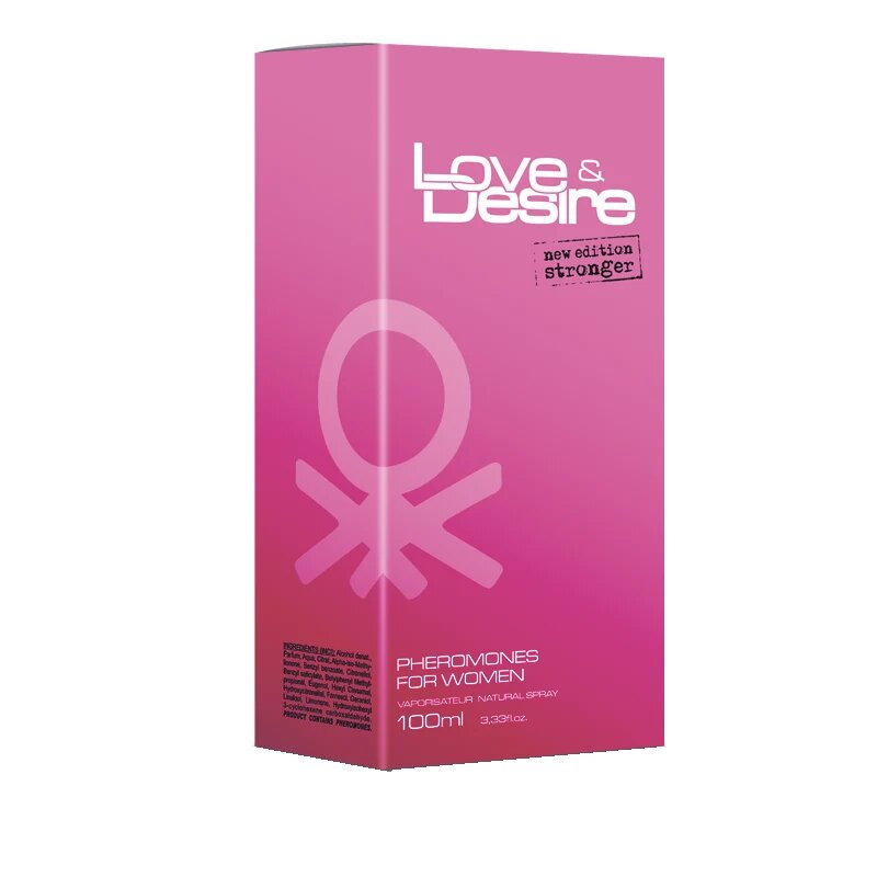 LOVE & DESIRE Parfum natural cu feromoni pentru femei 100 ml