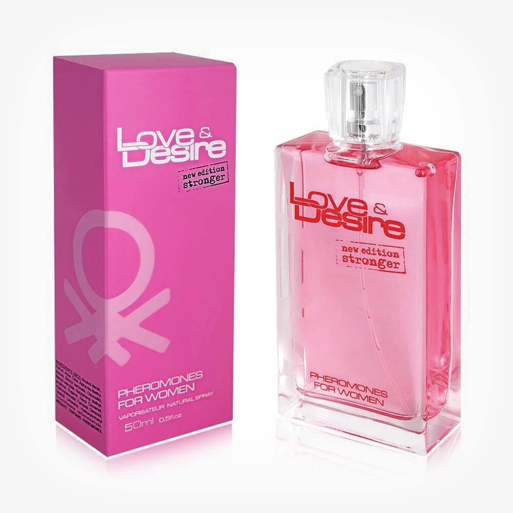 LOVE & DESIRE Parfum natural cu feromoni pentru femei 50 ml
