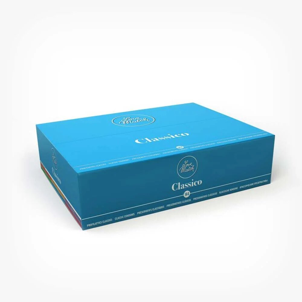 Love Match Prezervative profesionale Classico senzatie naturala si confort 144 buc