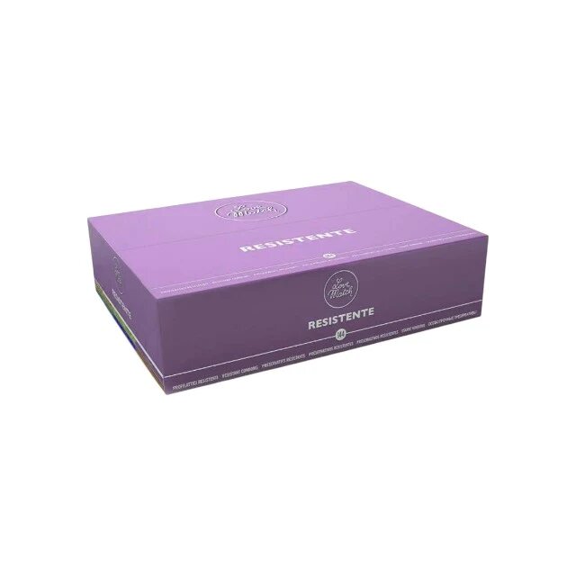 Love Match Prezervative Resistente din latex rezistente diametru 53 mm 144 buc