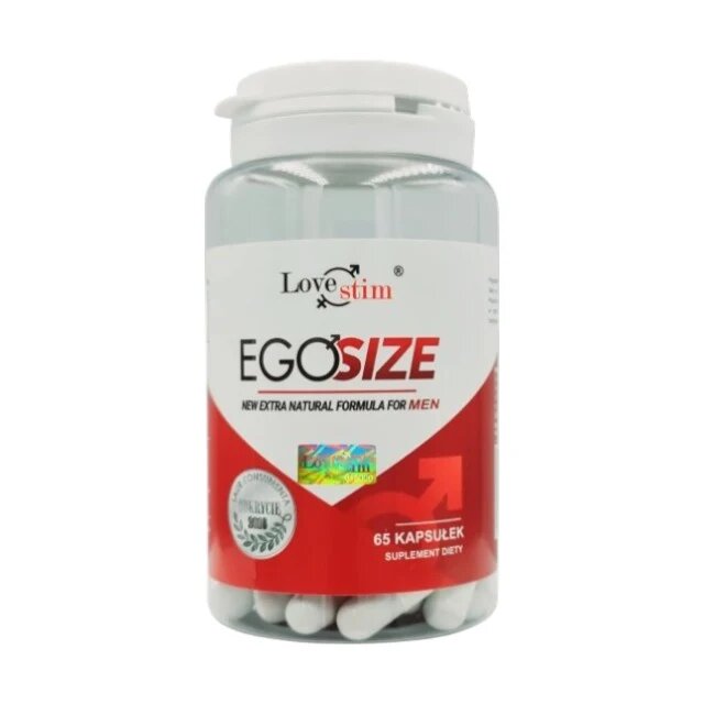 LoveStim Capsule EgoSize susțin mărirea penisului și îmbunătățirea erecțiilor susțin vitalitatea masculină 65 capsule
