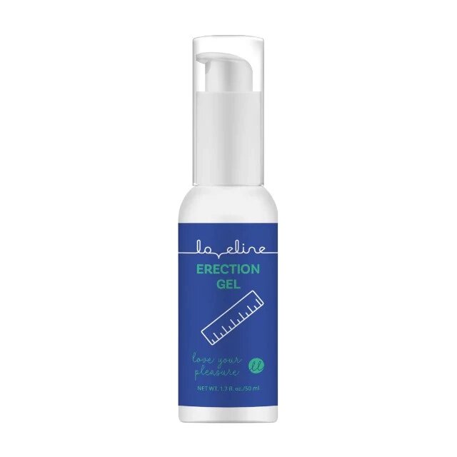 Loveline Gel Erection Gel pentru erecții puternice cu extract de mentă sălbatică 50 ml