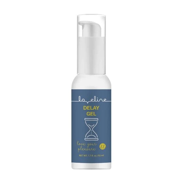Loveline Gel pentru întârzierea ejaculării Delay Gel efect de răcire cu extract de mentă sălbatică 50 ml