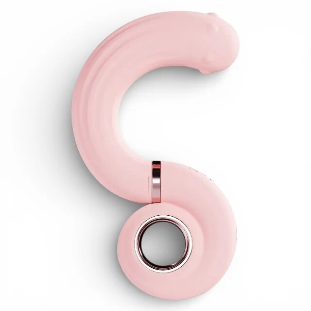 Loveline Vibrator Perles design cu bile rotative stimulare ritmică cu 10 funcții de vibrație rezistent la apă culoare roz