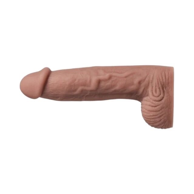 Lovense Dildo Dildo S cu sistem Vac-U-Lock compatibil cu mașini de sex lungime 17 cm culoarea pielii