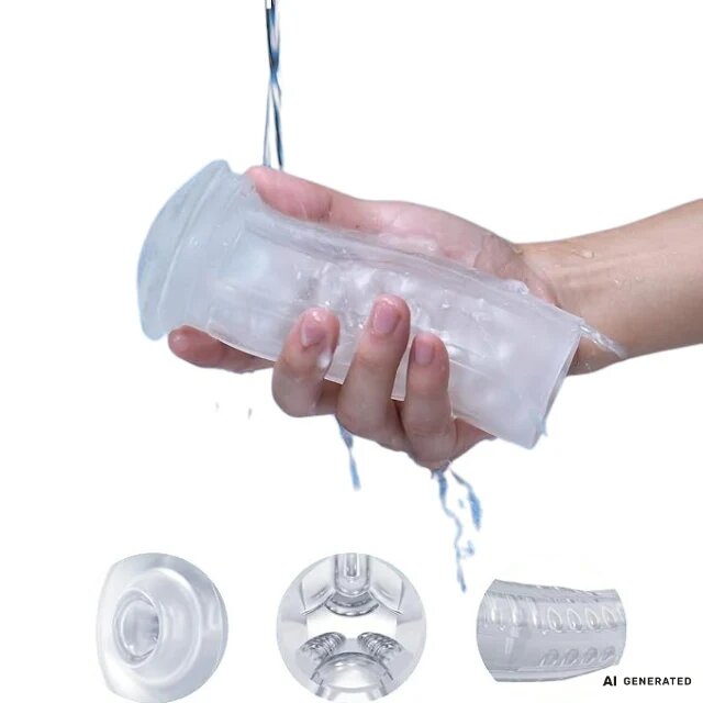 Lovense Manson de rezerva pentru masturbator conceput exclusiv pentru Max 2 culoarea transparenta 9 cm