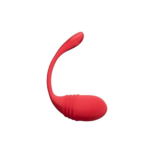 Lovense Mini vibrator - VULSE EGG control prin aplicație pentru stimularea punctului G și a clitorisului 2 motoare indepedente 15 cm culoare roz