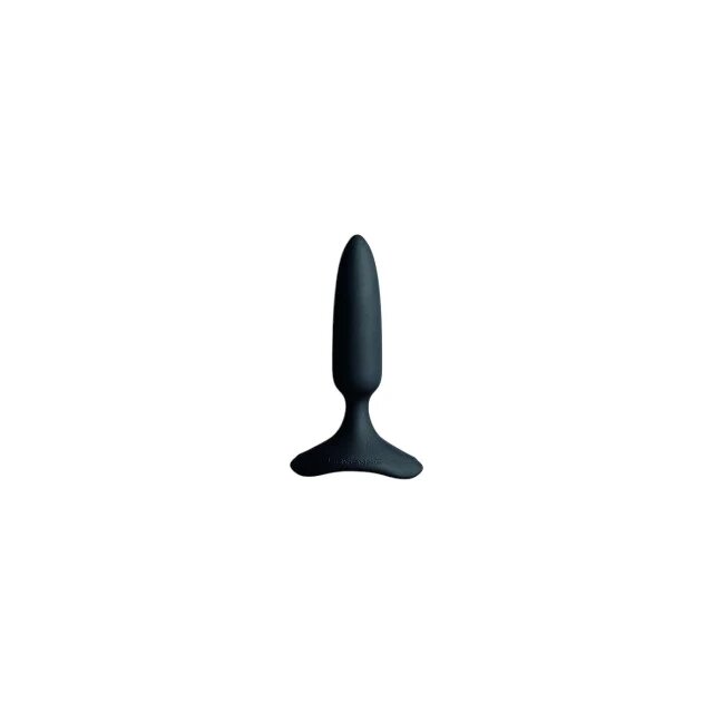 Lovense Plug anal - HUSH 2 control prin aplicație cu 10 funcții de vibrare 2.5 cm diametru culoarea negru(mic)
