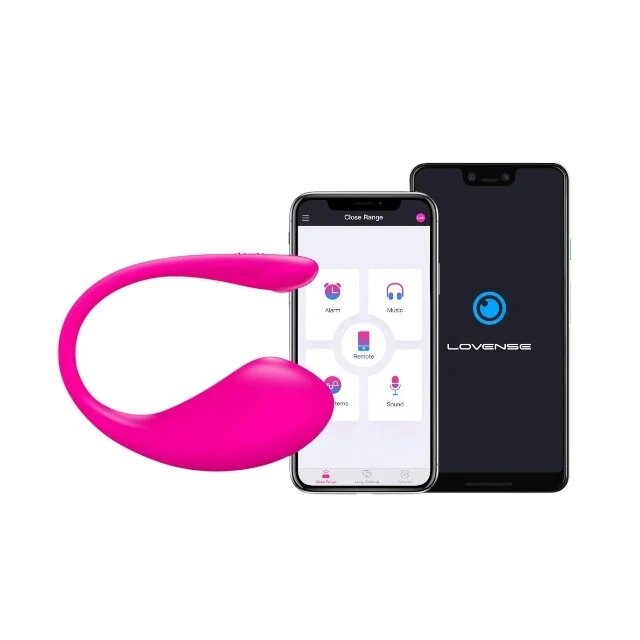 Lovense Stimulator Lush 3 pentru stimularea clitorisului și punctului G control prin aplicație funcții de vibrație nelimitate roz