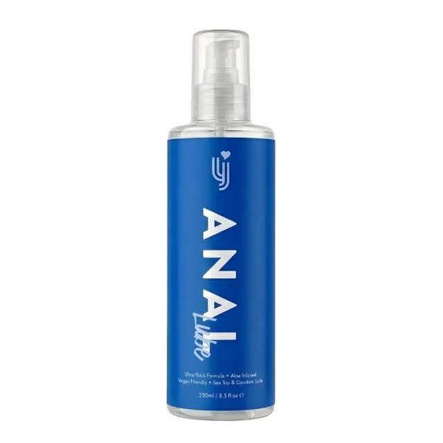 LOVING JOY Lubrifiant anal pe bază de apă Anal Lube cu aloe vera vegan compatibil cu jucării intime și prezervative 250 ml