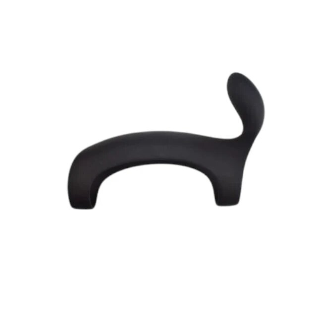 LOVING JOY Manșon REV RINGS Penis Enhancement Sleeve pentru îngroșarea penisului cu capăt pentru stimularea clitorisului negru
