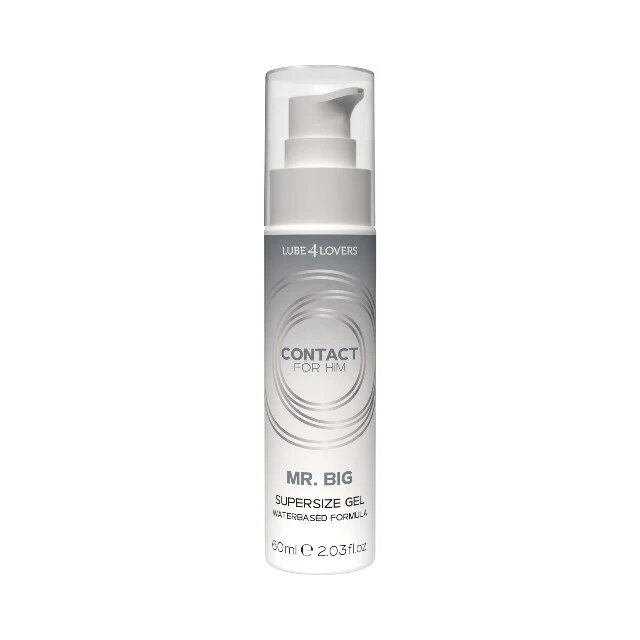 Lube4lovers Gel Mr. Big SuperSize Gel pentru mărirea penisului și senzații intensificate textură non-grasă 60 ml