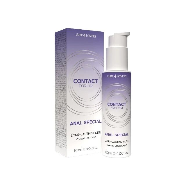 Lube4lovers Lubrifiant anal Anal Special formulă hibridă lubrifiere de lungă durată textură mătăsoasă 120 ml