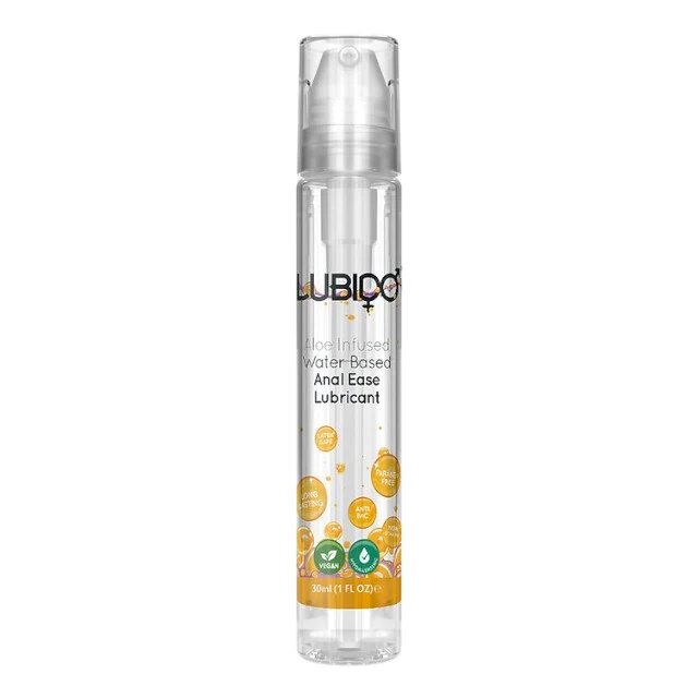 LUBIDO Gel lubrifiant - Anal Ease pe baza de apa cu aloe vera calmant si antibacterian 30 ml