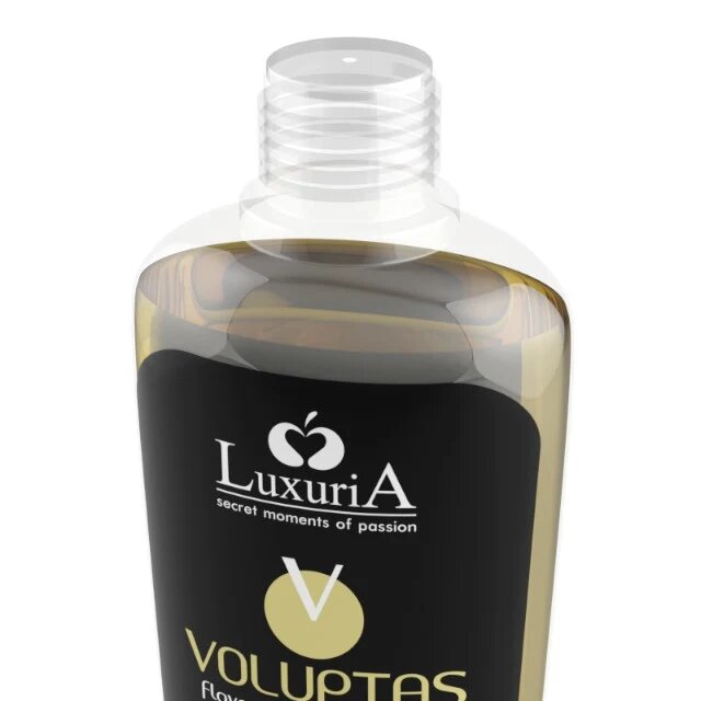 LUXURIA Gel pentru masaj Voluptas Vanilla cu efect de încălzire aromă naturală de vanilie 100 ml