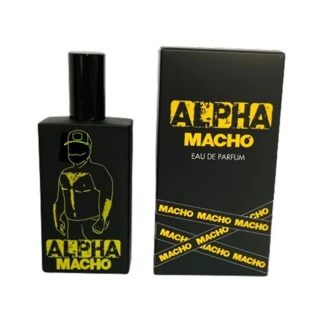 MACHO Parfum cu feromoni Alpha pentru bărbați note de grepfrut anason și lavandă 30 ml