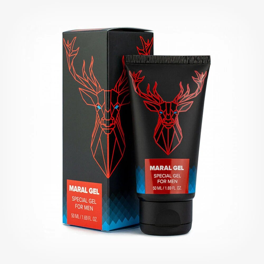 MARAL Gel GEL Special Gel for Men pentru mărirea penisului erecții puternice întârzierea ejaculării și testosteron 50 ml