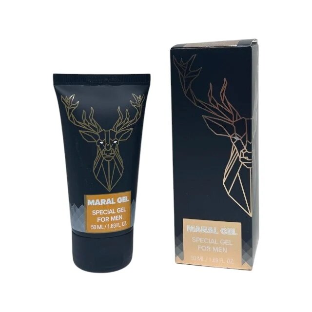 MARAL Gel pentru potenta GOLD marire penis erectii puternice si intarziere ejaculare 50 ml
