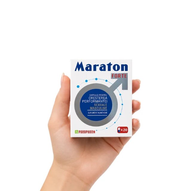 MARATON Capsule FORTE cresterea performantei sexuale barbati 20 capsule
