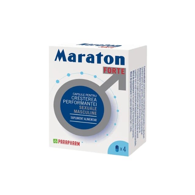 MARATON Capsule FORTE cresterea performantei sexuale barbati 4 capsule