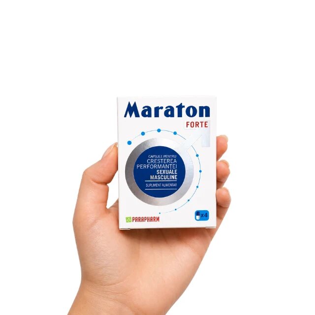 MARATON Capsule FORTE cresterea performantei sexuale barbati 4 capsule