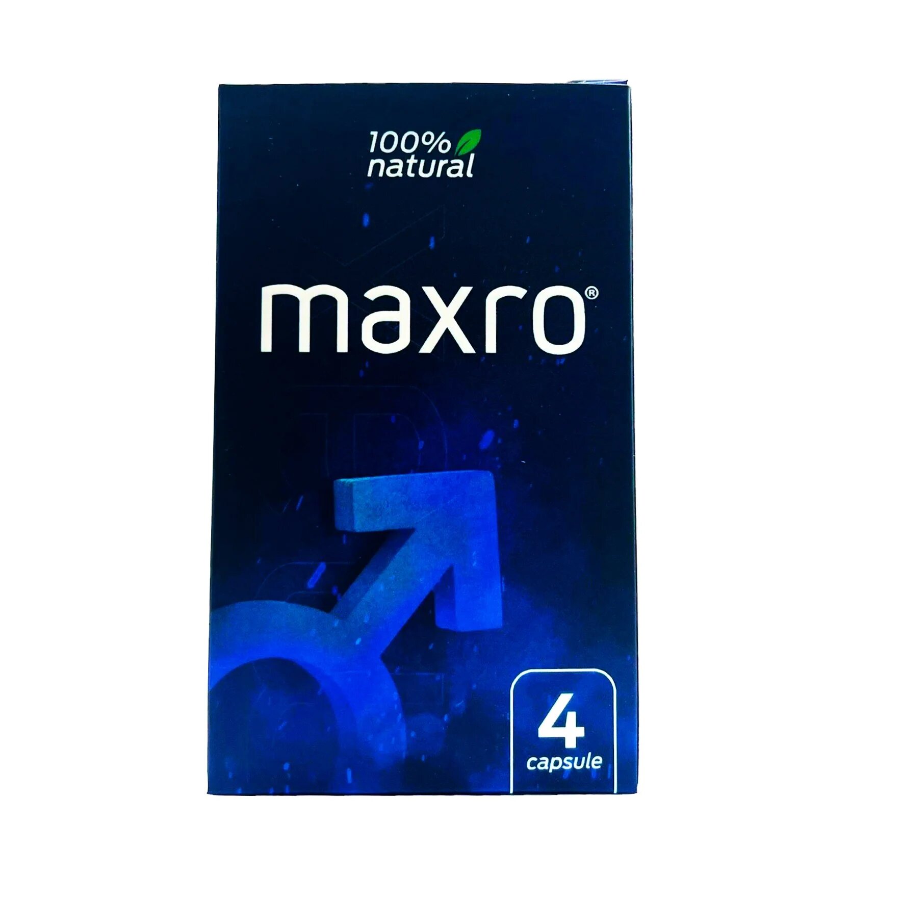 MAXRO Capsule pentru imbunatatirea performantelor sexuale cresterea apetitului sexual si erectie pentru barbati 4 buc