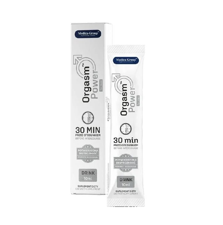 MEDICA GROUP Afrodisiac MEDICA-GROUP OrgasmPower Men pentru erecții puternice întârzierea ejaculării potență și libido 10 ml