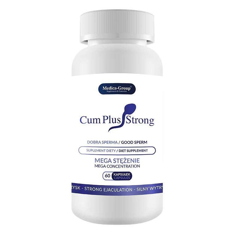 MEDICA GROUP Capsule MEDICA-GROUP Cum Plus Strong pentru creșterea volumului și îmbunătățirea gustului spermei 60 buc