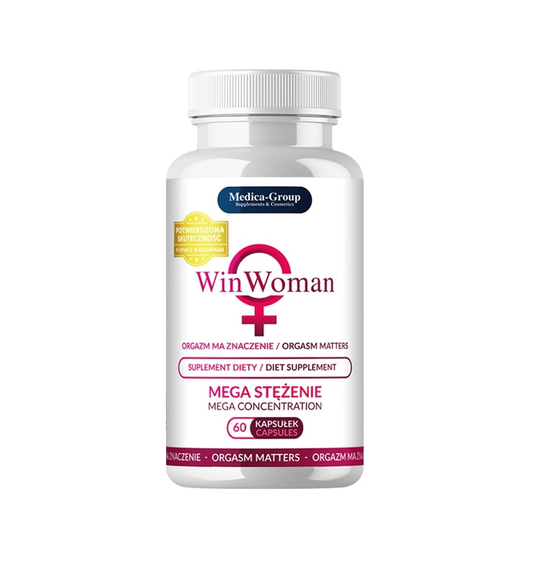 MEDICA GROUP Capsule MEDICA-GROUP Win Woman pentru creșterea libidoului feminin și orgasm intens 60 buc