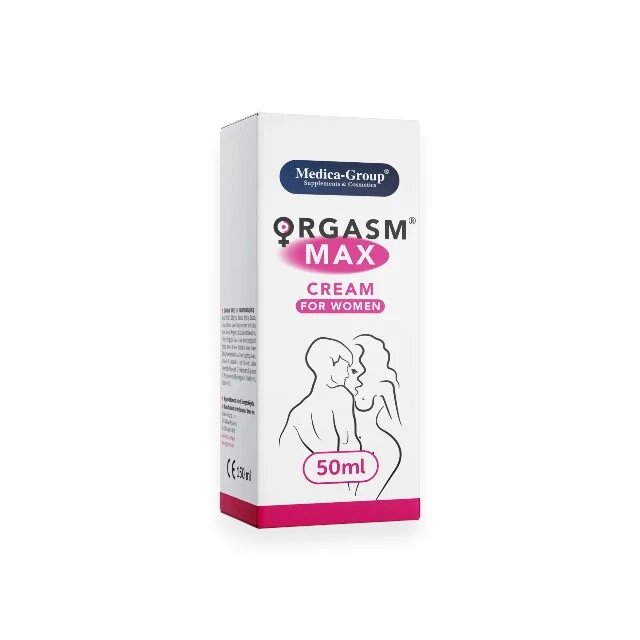 MEDICA GROUP Cremă MEDICA-GROUP OrgasmMax Women pentru orgasm intens și creșterea libidoului feminin cu ginkgo biloba 50 ml