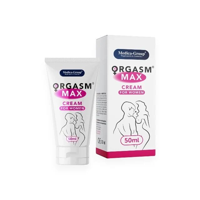MEDICA GROUP Cremă MEDICA-GROUP OrgasmMax Women pentru orgasm intens și creșterea libidoului feminin cu ginkgo biloba 50 ml
