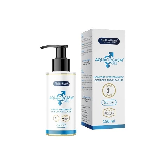 MEDICA GROUP Gel MEDICA-GROUP Aqua Orgasm Gel unisex pentru stimulare și intensificare orgasm efect de răcire 150 ml