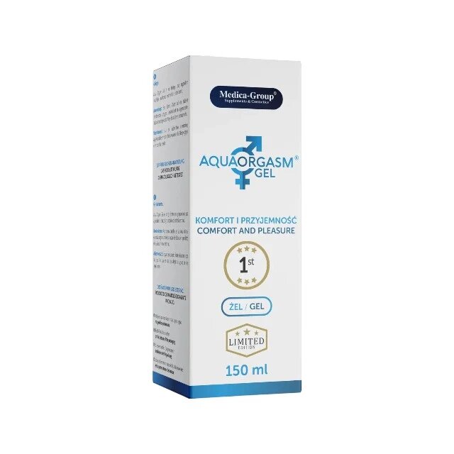 MEDICA GROUP Gel MEDICA-GROUP Aqua Orgasm Gel unisex pentru stimulare și intensificare orgasm efect de răcire 150 ml