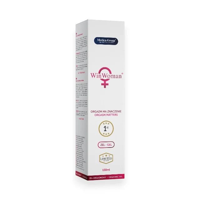MEDICA GROUP Gel MEDICA-GROUP Win Woman pentru orgasm intens și creșterea libidoului feminin cu ginseng 150 ml