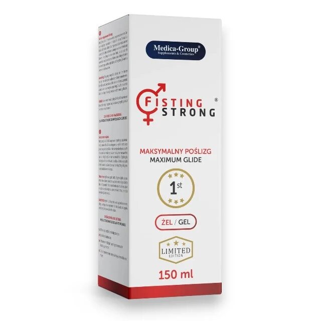 MEDICA GROUP Lubrifiant anal MEDICA-GROUP Fisting Strong pentru relaxare anală pe bază de apă cu efect de răcire 150 ml