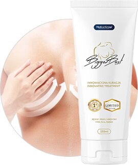 MEDICA GROUP Ser MEDICA-GROUP Bigger Bust pentru mărirea și fermitatea sânilor efect hidratant cu ulei de argan 150 ml